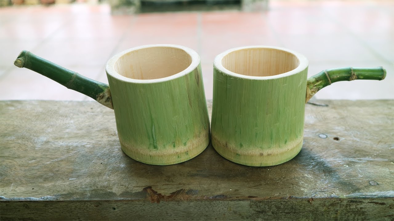 Bamboo cups